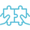 An icon representing APIs