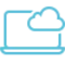 An icon representing SaaS